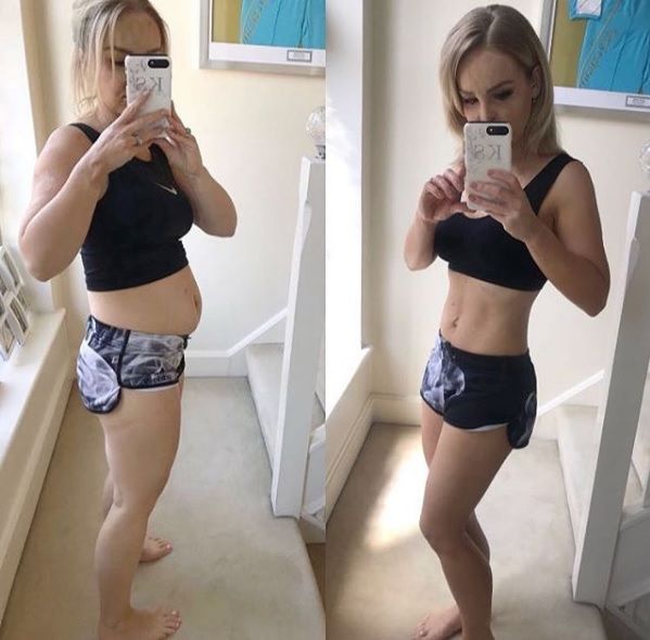 Katie Piper weight loss transformation