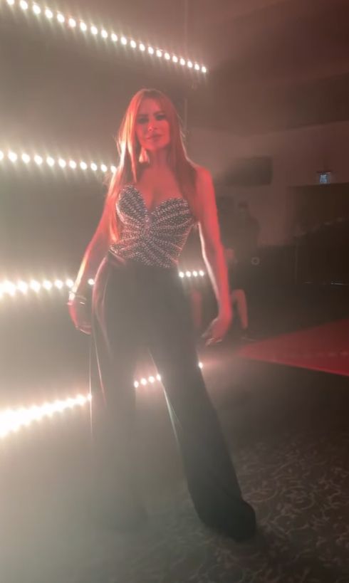 Sofia Vergara in corset top
