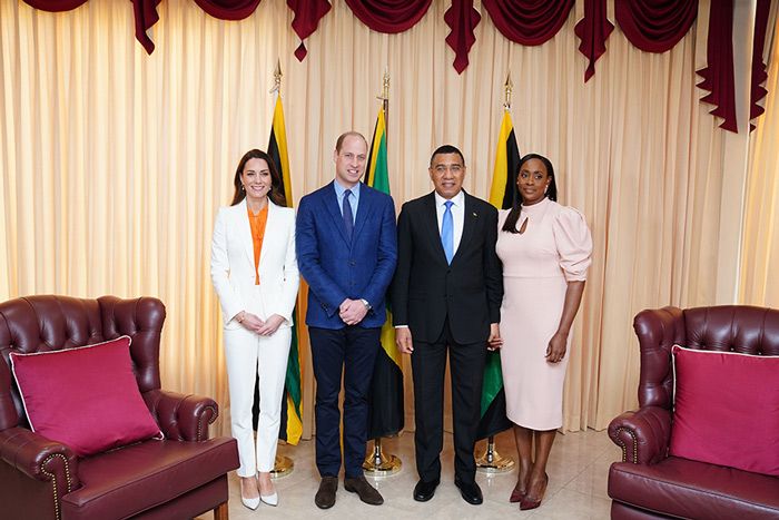 kate middleton shoes jamaica pm