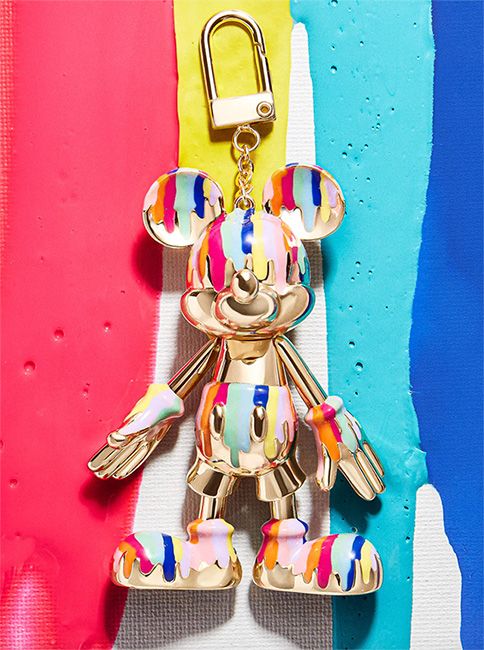 baublebar mickey mouse paint drip charm