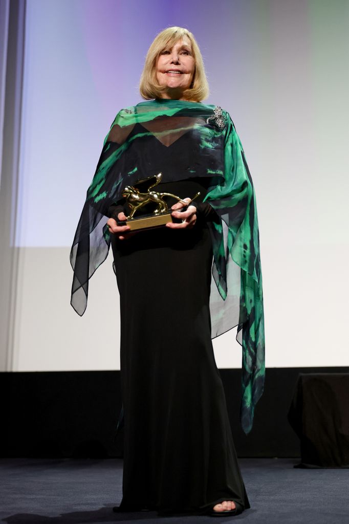 Kim Novak in a sheer dress