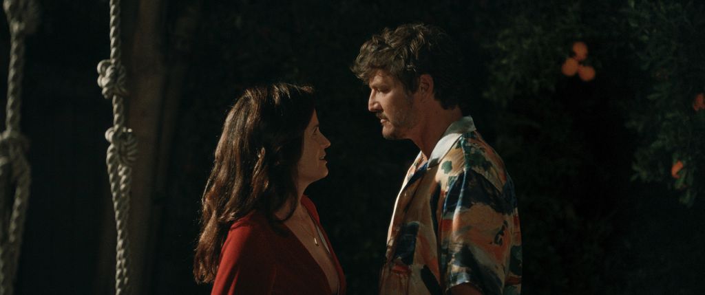 Elizabeth Reaser and Pedro Pascal in a still from The Uninvited