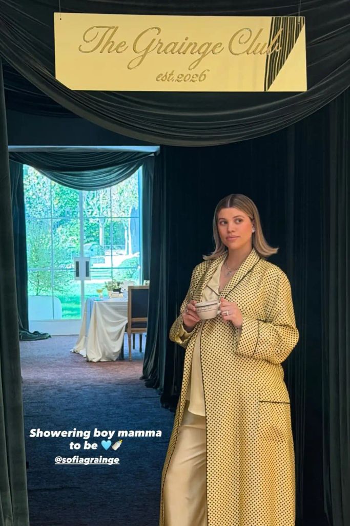 the grainge club sofia richie baby shower