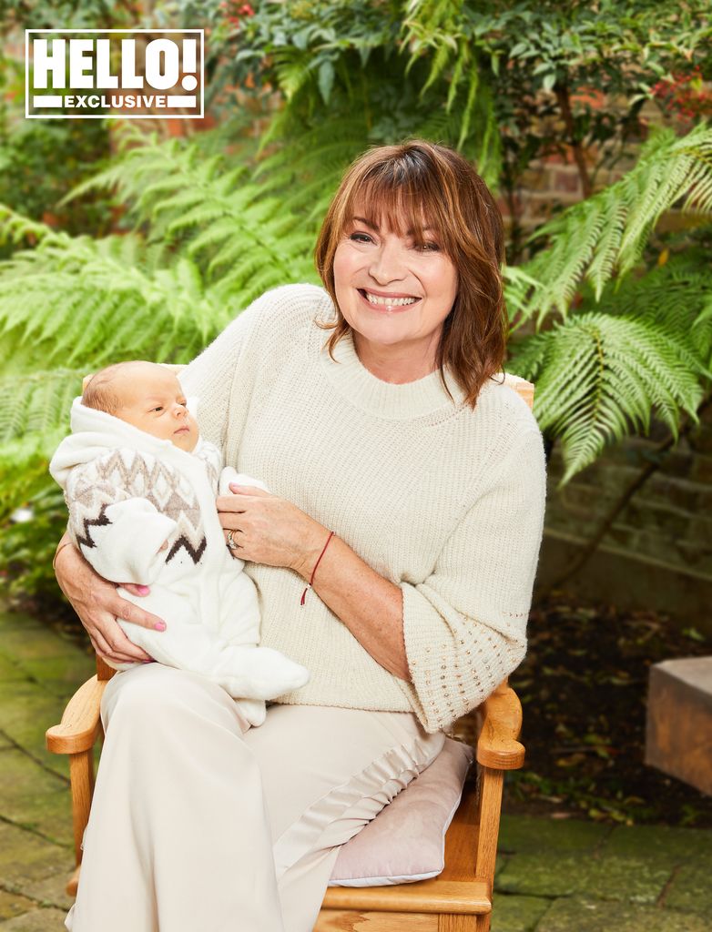 Lorraine Kelly poses with granddaughter Billie in exclusive shoot