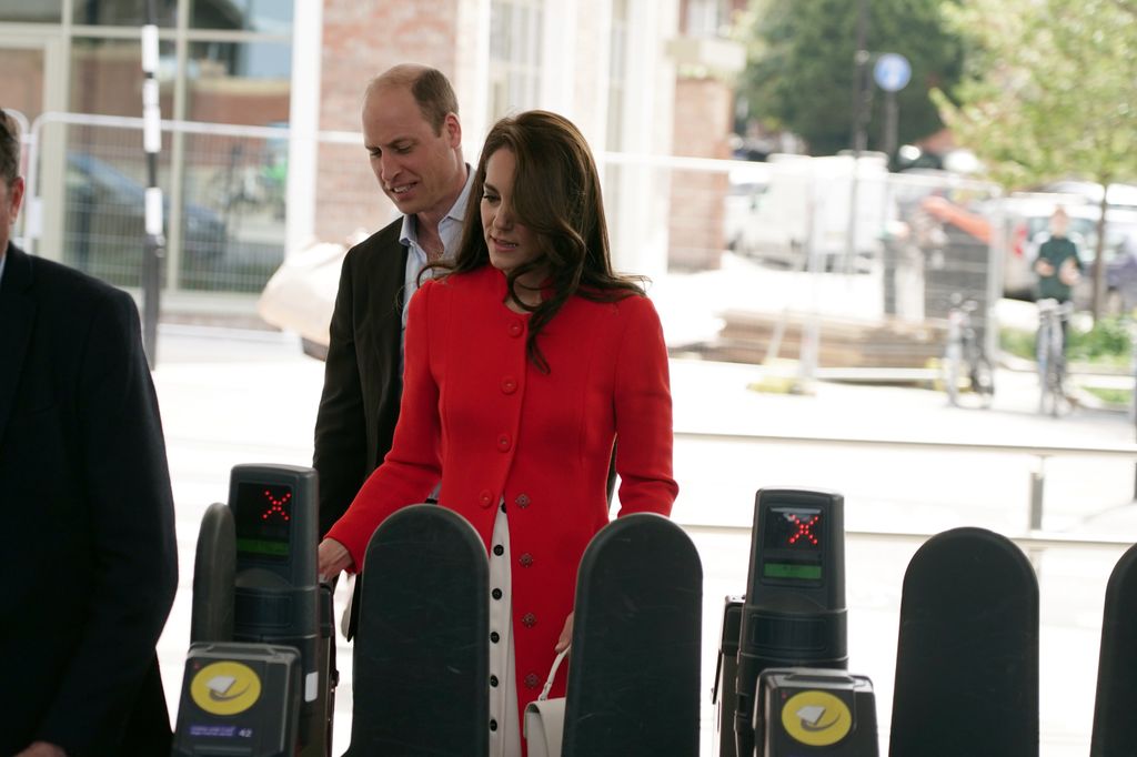 Kate was spotted using an Oyster card