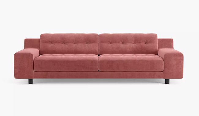 best velvet sofa habitat