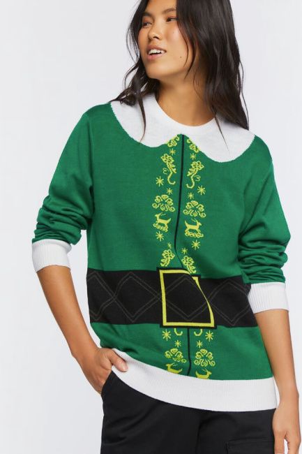 best ugly christmas holiday sweaters FOREVER 21