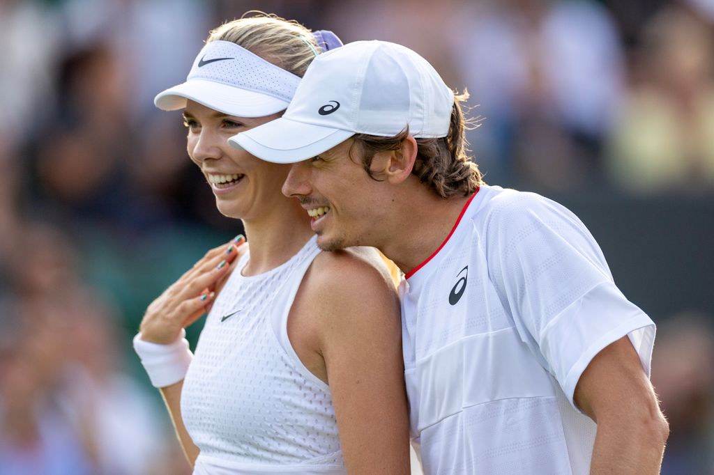 katie boulter and alex de minaur 