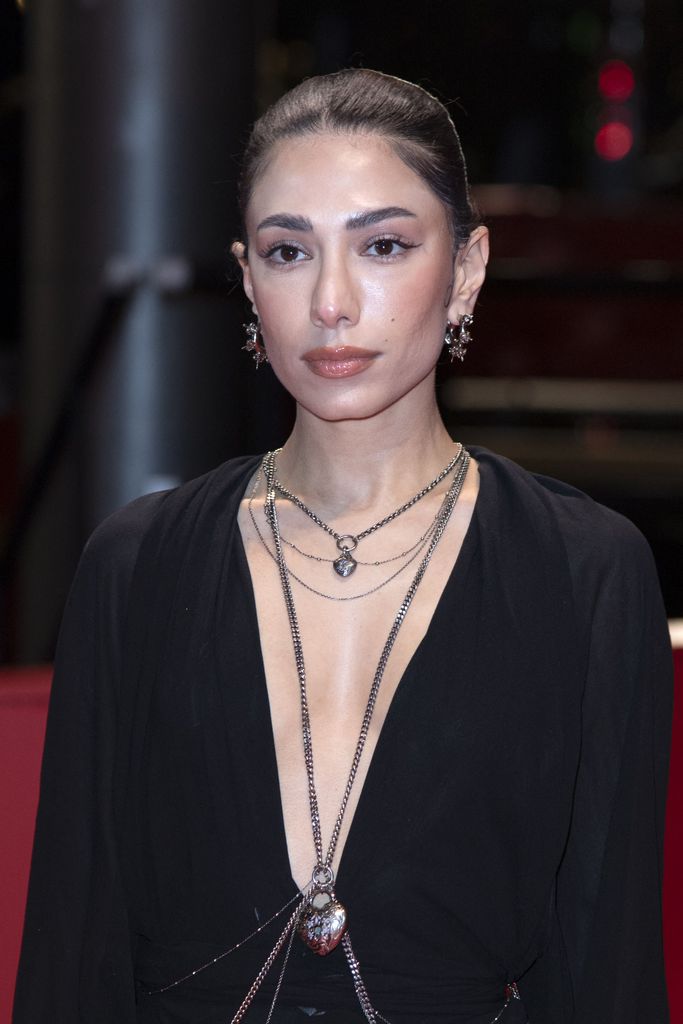 Evin Ahmad attending the Shooting Stars Red Carpet in Berlin, February 14, 2022.
