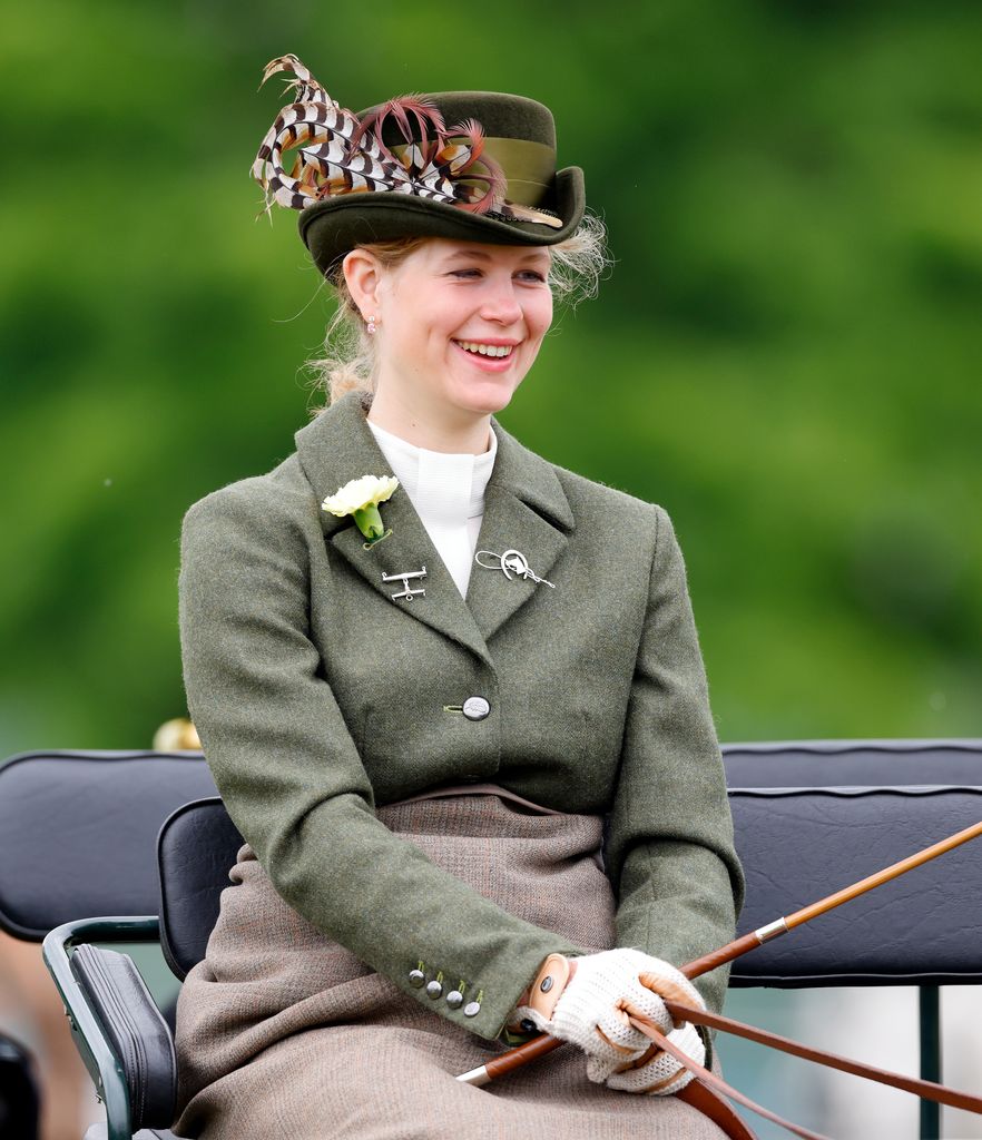 Lady Louise Windsor carriage driving in 2022