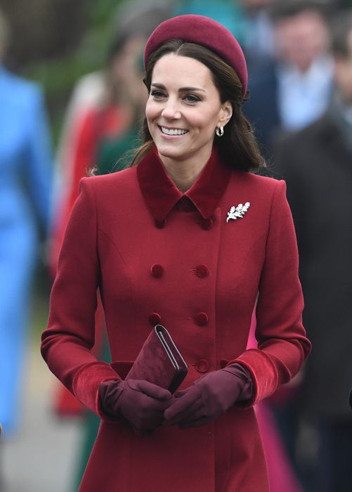 kate middleton on christmas day outfit