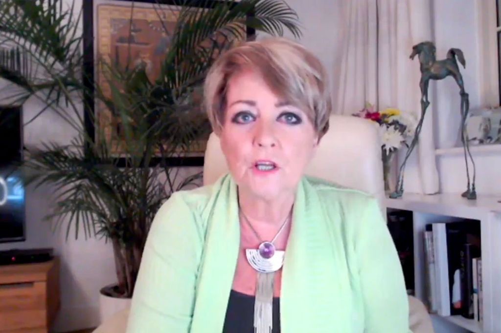 Anne Diamond fighting back tears are she reveals her cancer diagnosis live on GB News