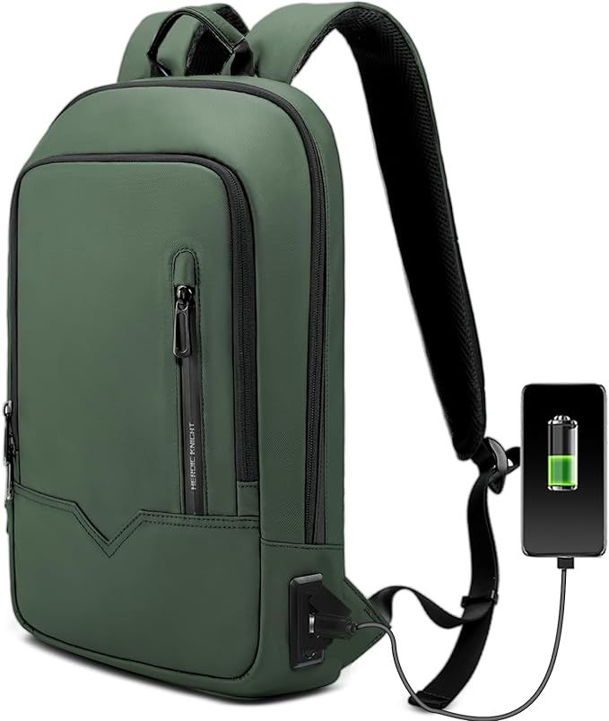 Amazon Slim Laptop Rucksack with USB Charging Port