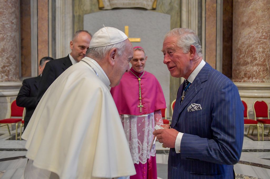 Charles visited the Vatican in 2017