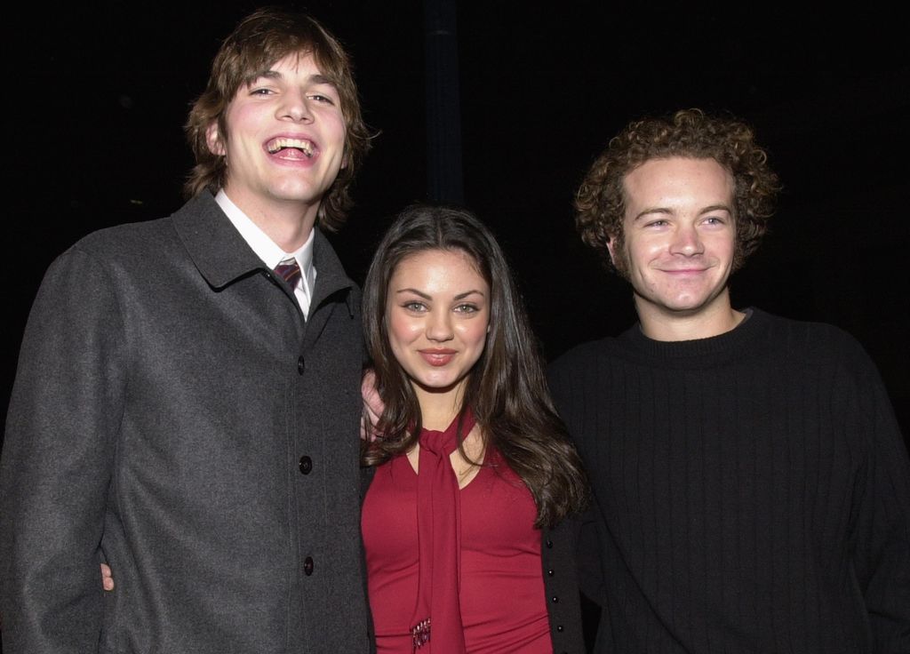 Danny starred alongside Ashton Kutcher and Mila Kunis in That '70s Show