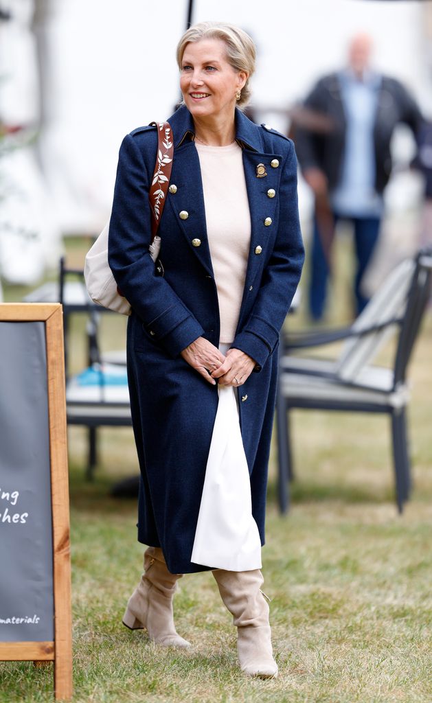 Duches Sophie con Blue Yard en Royal Windsor Horse Show
