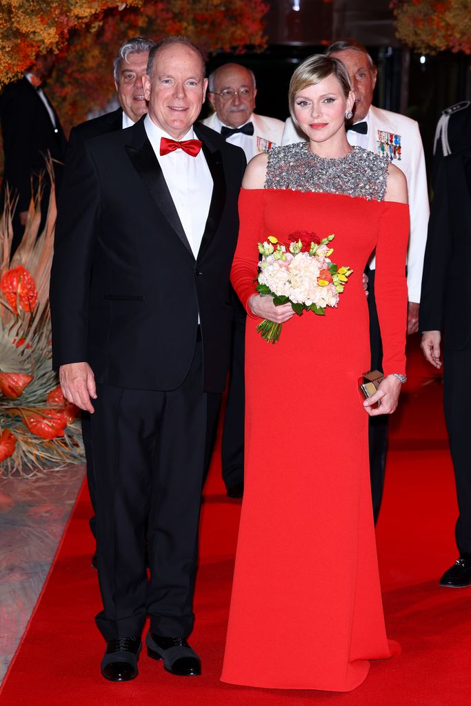 Princess Charlene dari Monako di Gala Dinner for the F1 Grand Prix of Monaco pada 26 Mei 2024