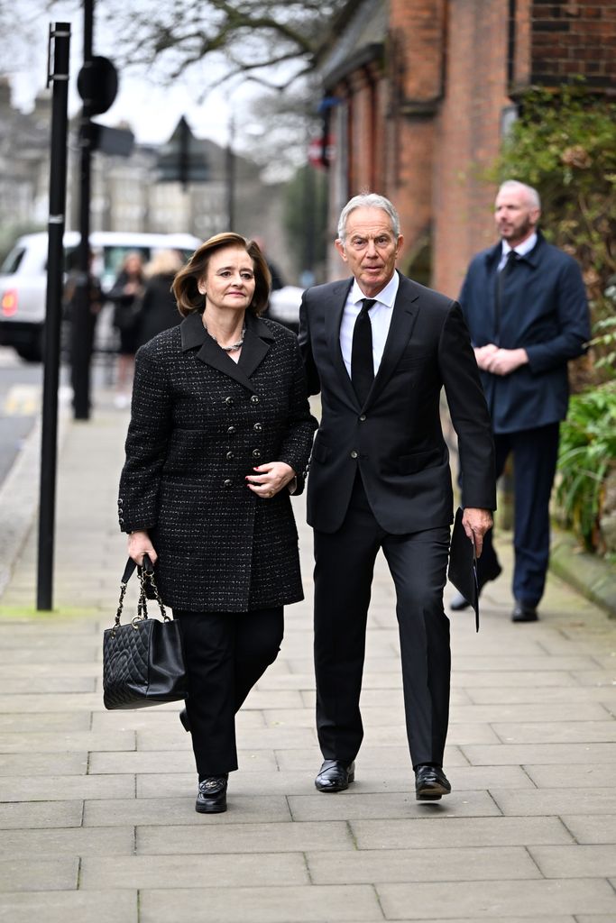 Cherie Blair e Tony Blair 