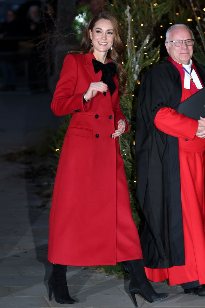 Kate Middleton attends the 'Together At Christmas' Service