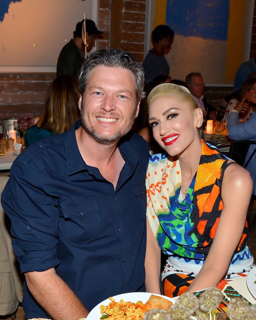 Gwen and Blake smiling at event 