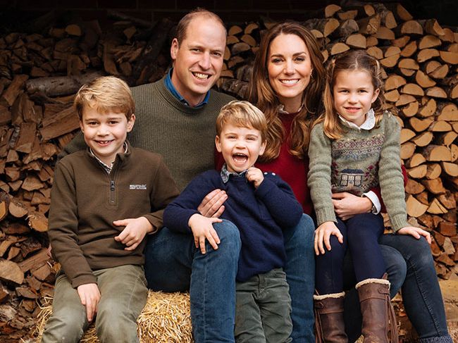 kate middleton christmas card 2020