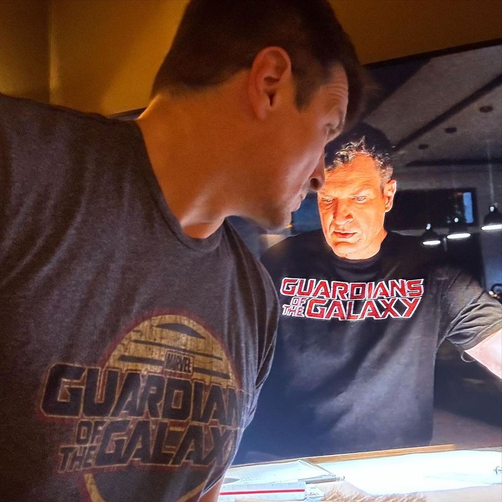 Nathan Fillion in Guardians of the Galaxy T-shirt