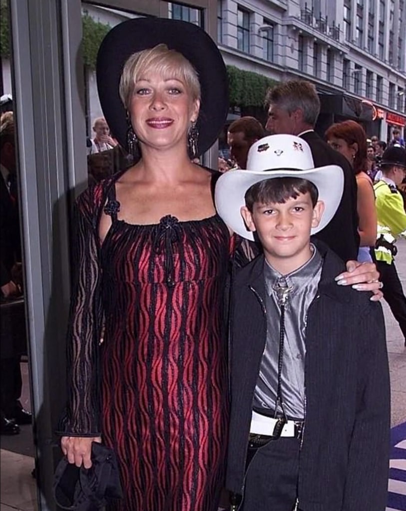 Denise with her son Matty