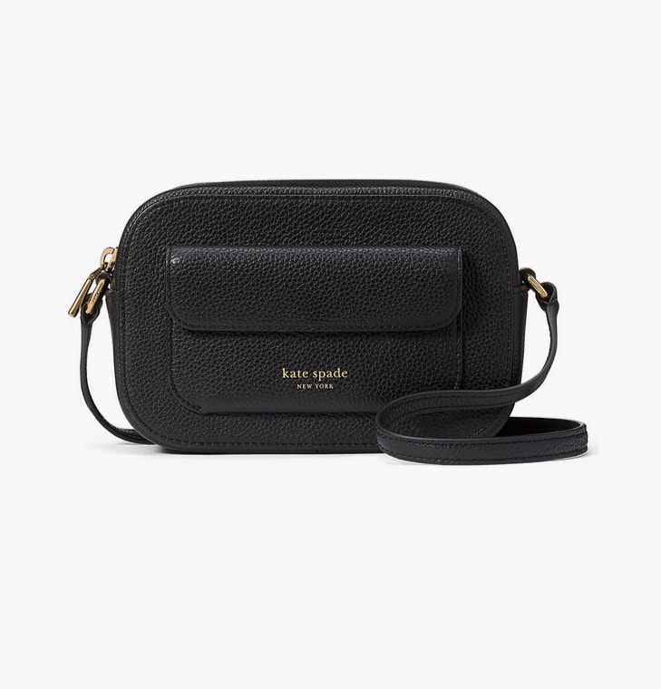 ava pebble leather crossbody bag Kate Spade New York.