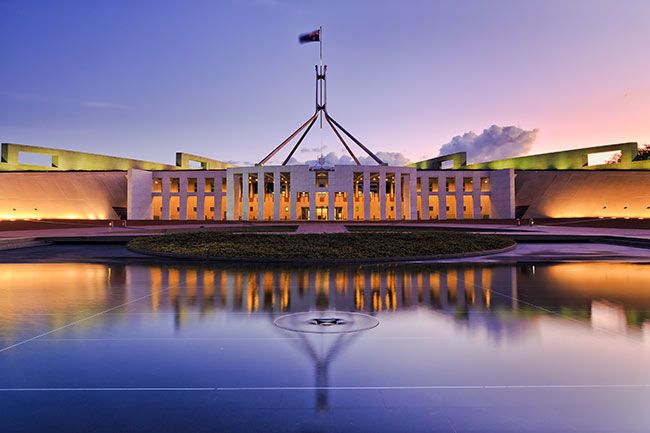 canberra new parliament building