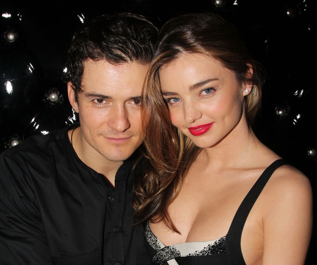 Orlando Bloom and wife Miranda Kerr attend the after party for the Broadway opening night of "Shakespeare's Romeo And Juliet" at The Edison Ballroom on September 19, 2013 in New York City