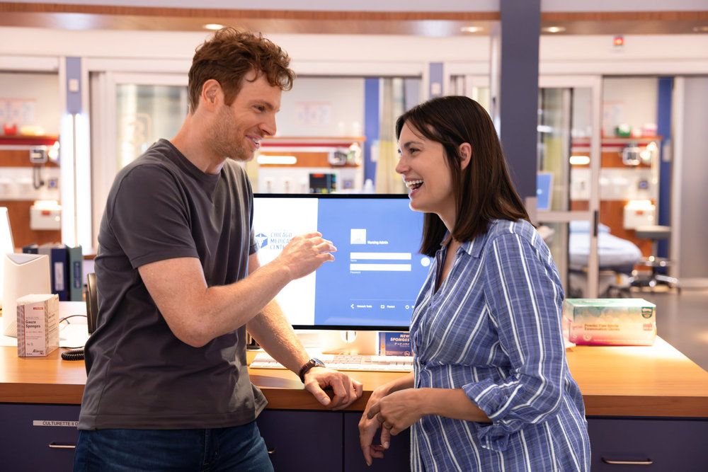 Nick Gehlfuss as Dr. Will Halstead, Torrey DeVitto as Dr. Natalie Manning 