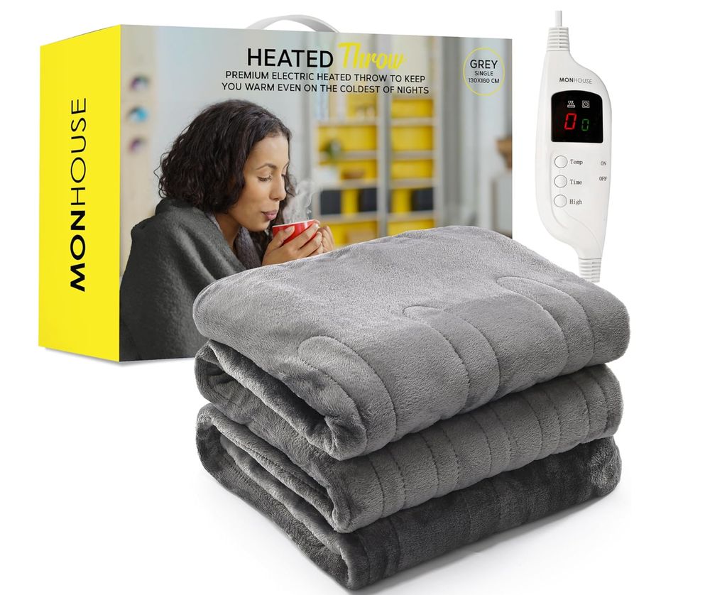 MONHOUSE Heated Throw