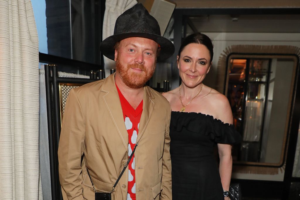 Leigh Francis aka Keith Lemon and Jill Carter attend the YRDS Creative Talent Marketing Agency VIP Launch Event at Louie on July 12, 2023 in London, England.
