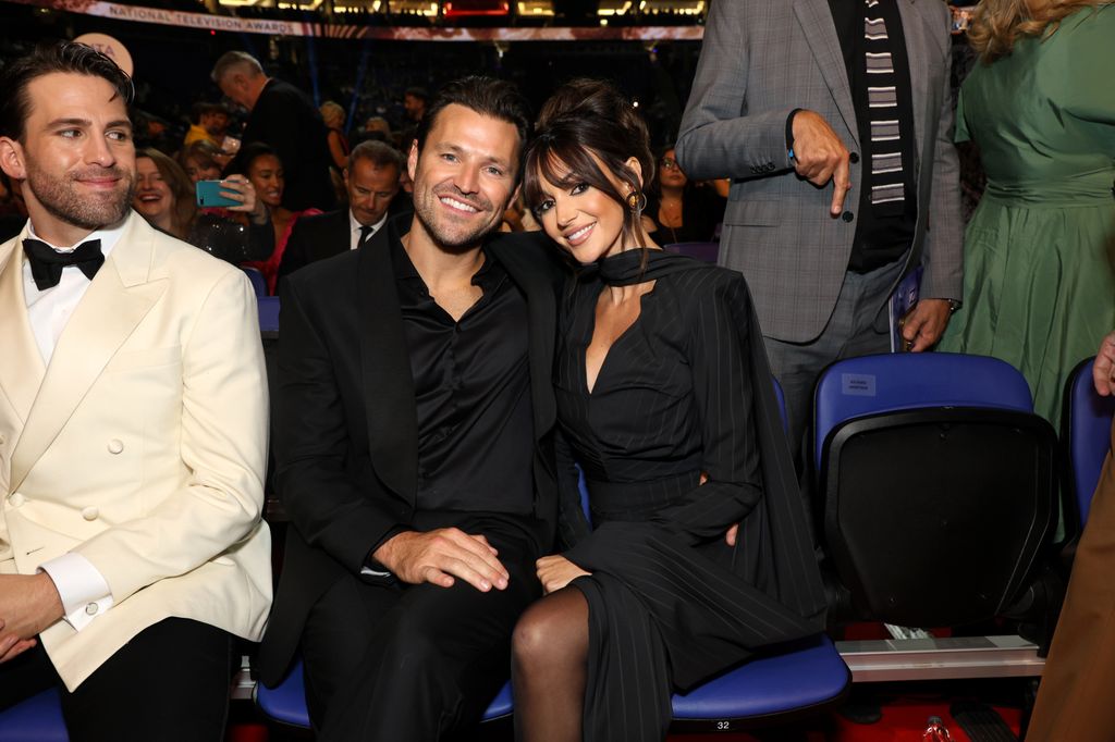 Mark Wright and Michelle Keegan during the NTAs 2024 at The O2 Arena