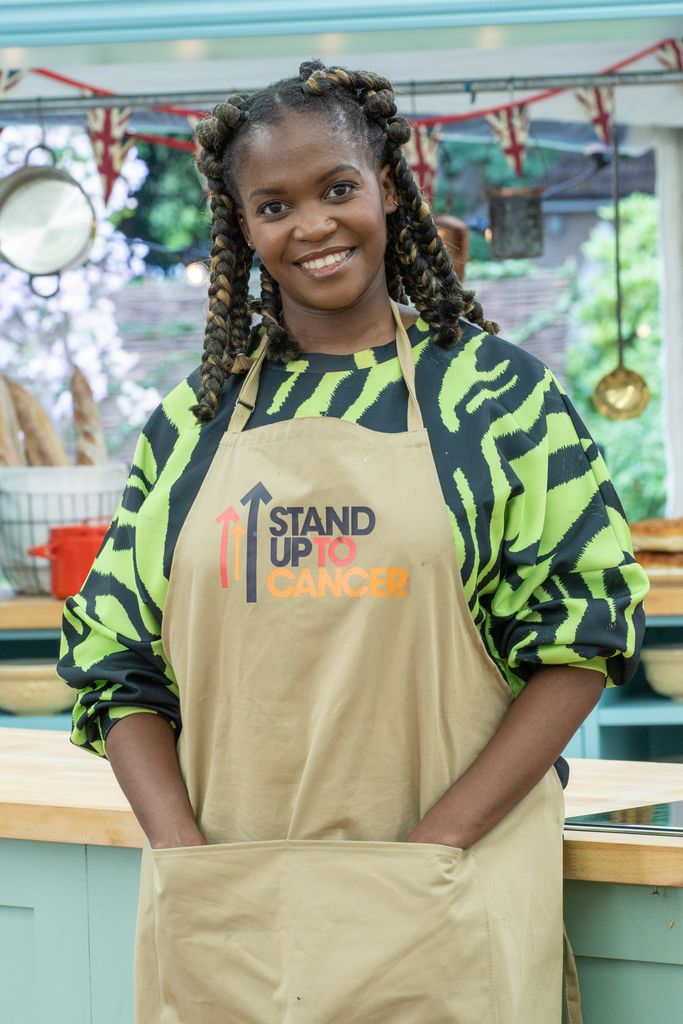 Oti Mabuse will be putting her baking skills to the test