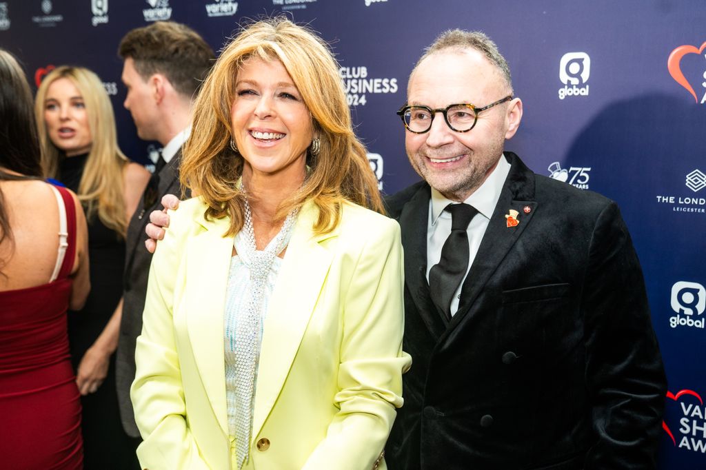 Kate Garraway with Jonathan Shalit, Chair of Variety, the Children’s Charity who hosted the Variety Club Showbusiness Awards