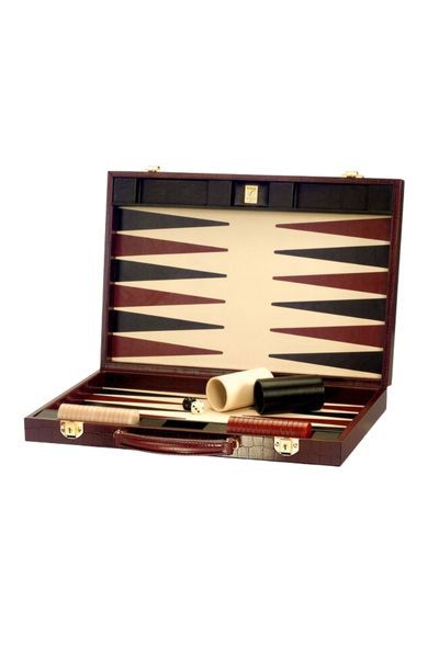 17 inch backgammon set