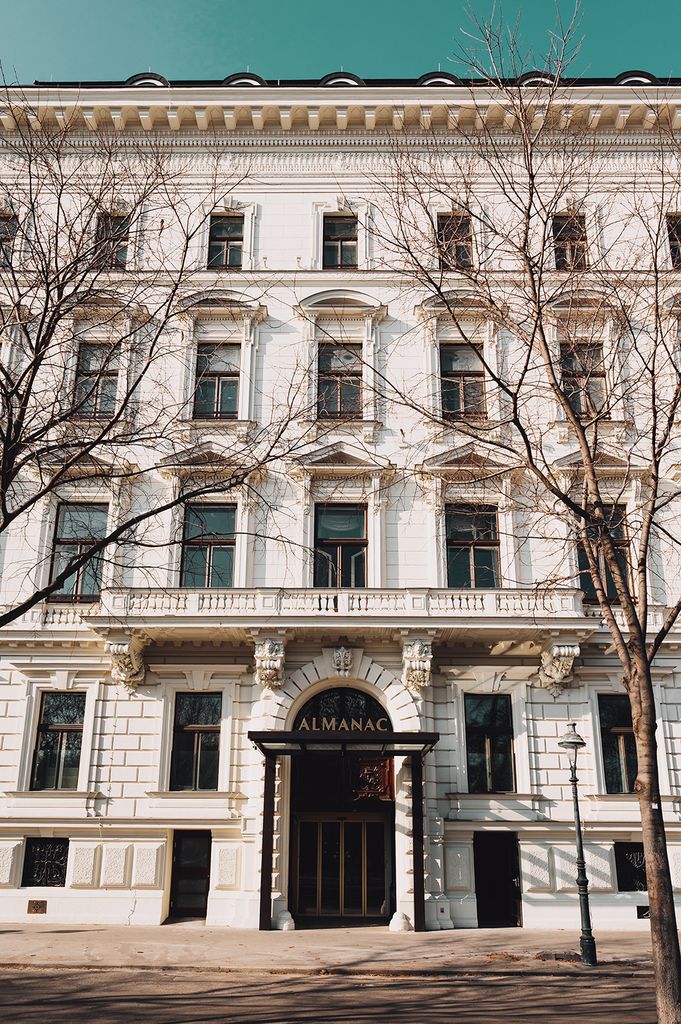 The exterior of the Almanac Palais Vienna