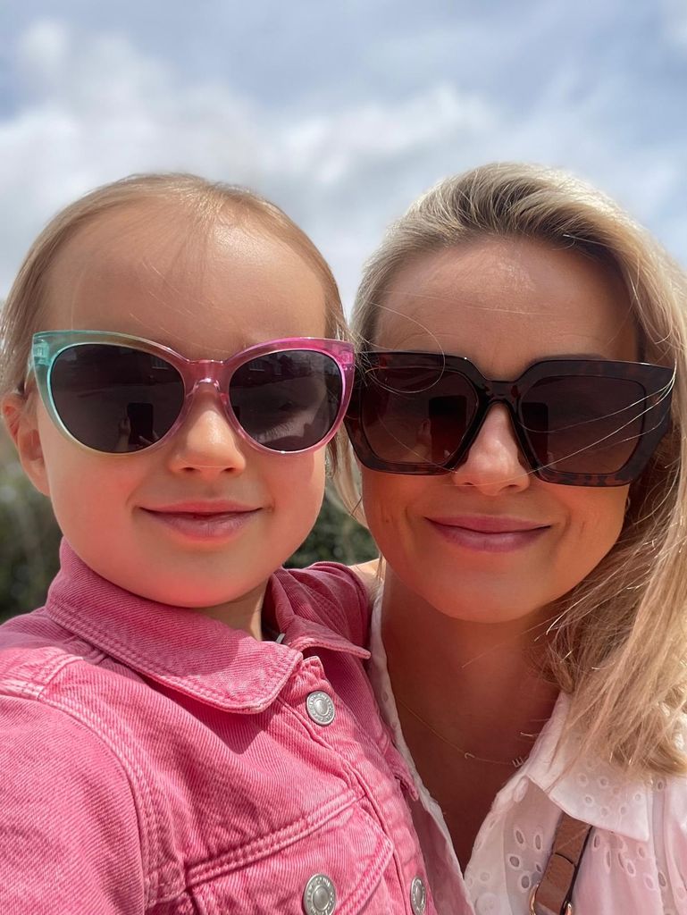 Ola Jordan and her daughter Ella