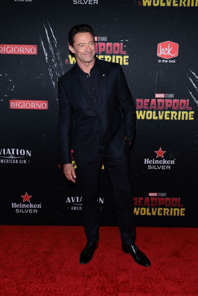  Hugh Jackman attends the "Deadpool & Wolverine" New York Premiere 