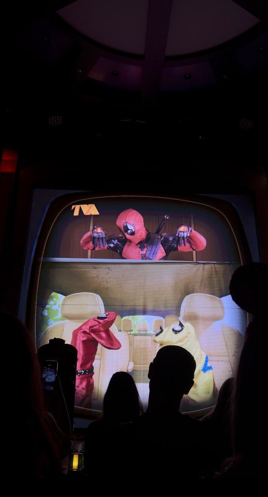 A Disney spokesperson said: "The official answer is 'That is Deadpool'"