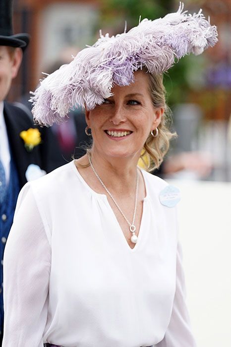 sophie wessex arrival royal ascot day two