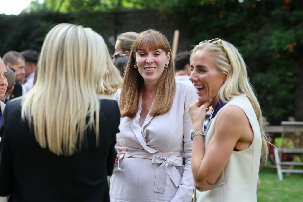 Deputy Prime Minister of the United Kingdom, Angela Rayner meets the women's England football team