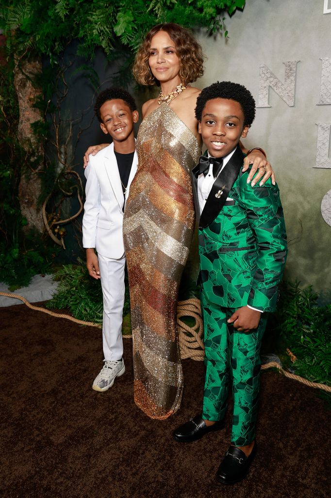 Halle's co-stars Percy Daggs IV and Anthony B. Jenkins play her sons in the film