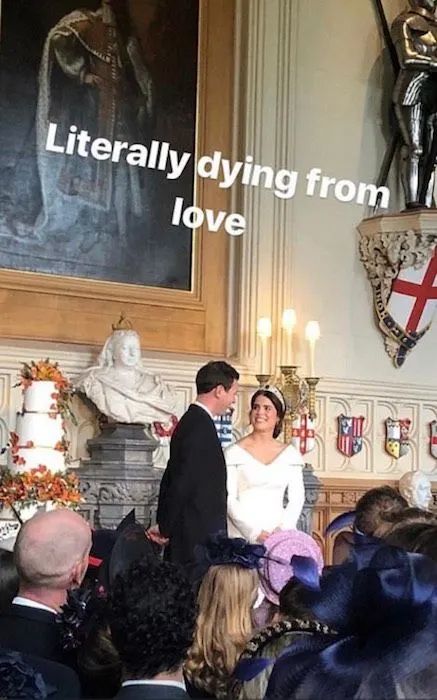 Inside Princess Eugenie and Jack Brooksbank's daytime wedding reception