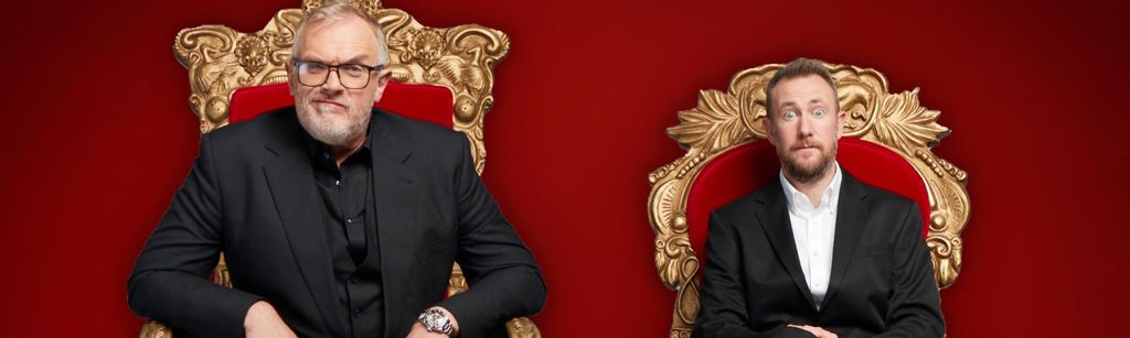 Greg Davies and Alex Horne in Taskmaster