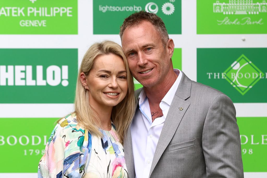 Ola Jordan and James Jordan during day two of The Boodles Tennis on June 28, 2023 