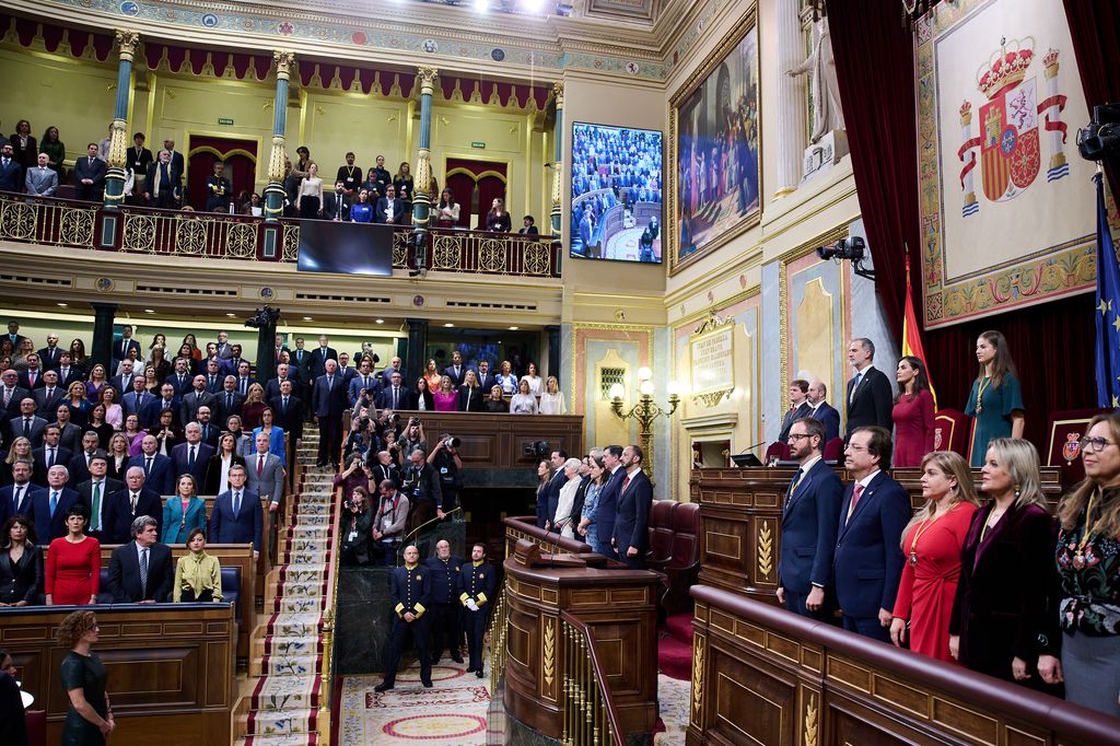 royals in spanish parliament