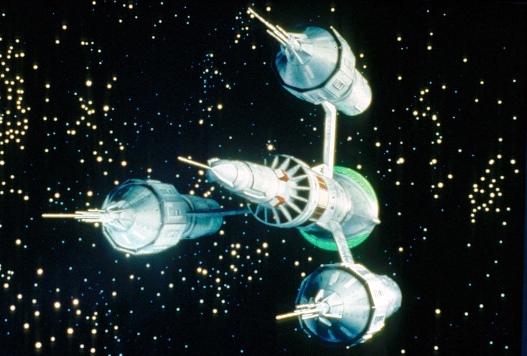 A spaceship from the show Blake's 7
