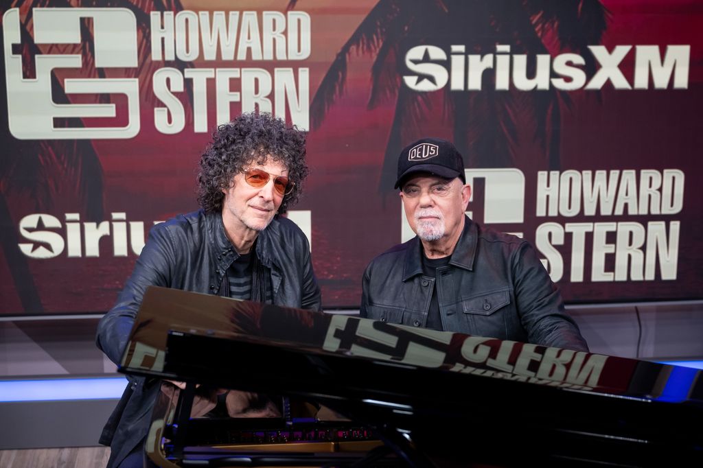 Howard Stern with Billy Joel on SiriusXM/Howard Stern on February 14, 2024 